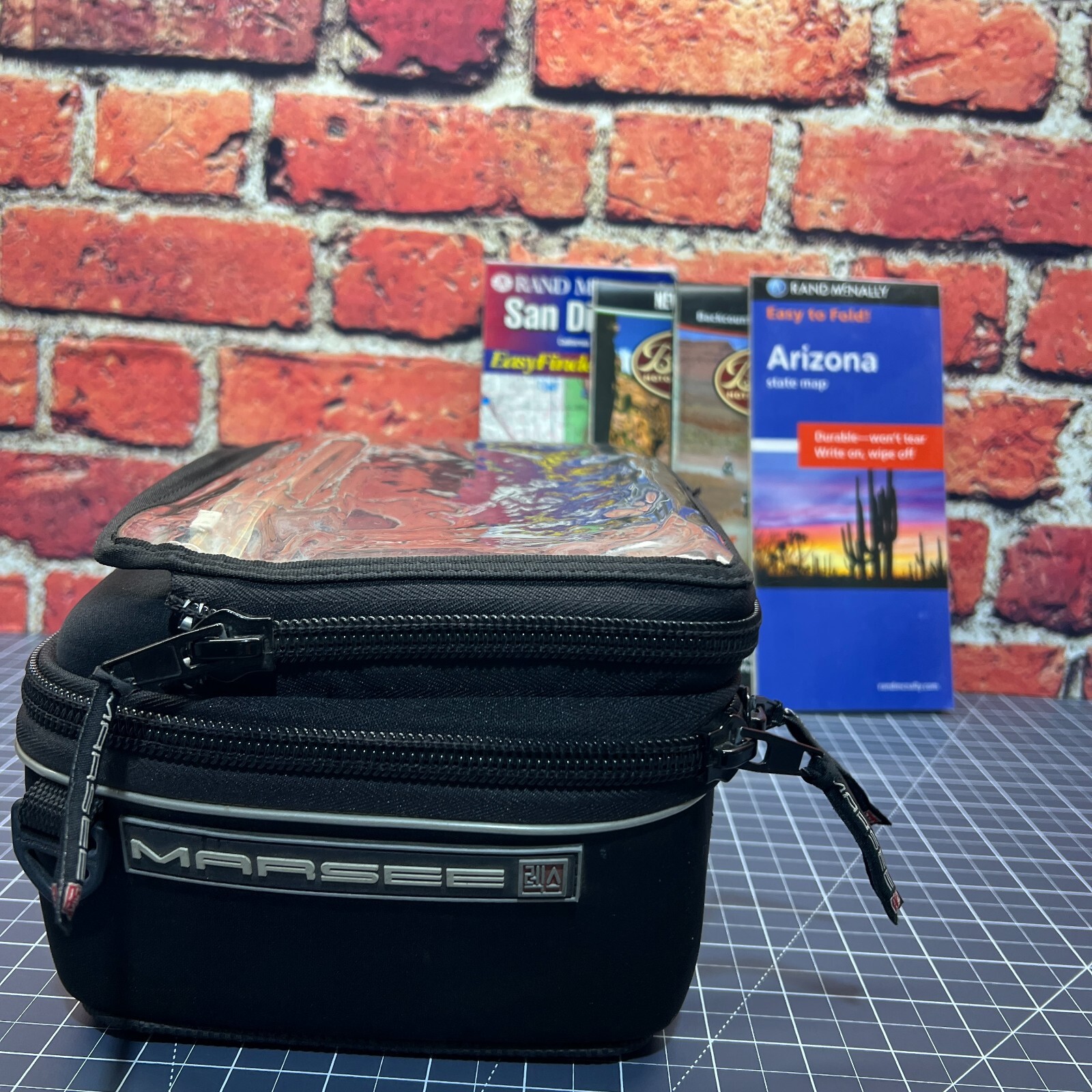 Marsee 4 0 L Stash Tank bag, Used on 2007 Roadking