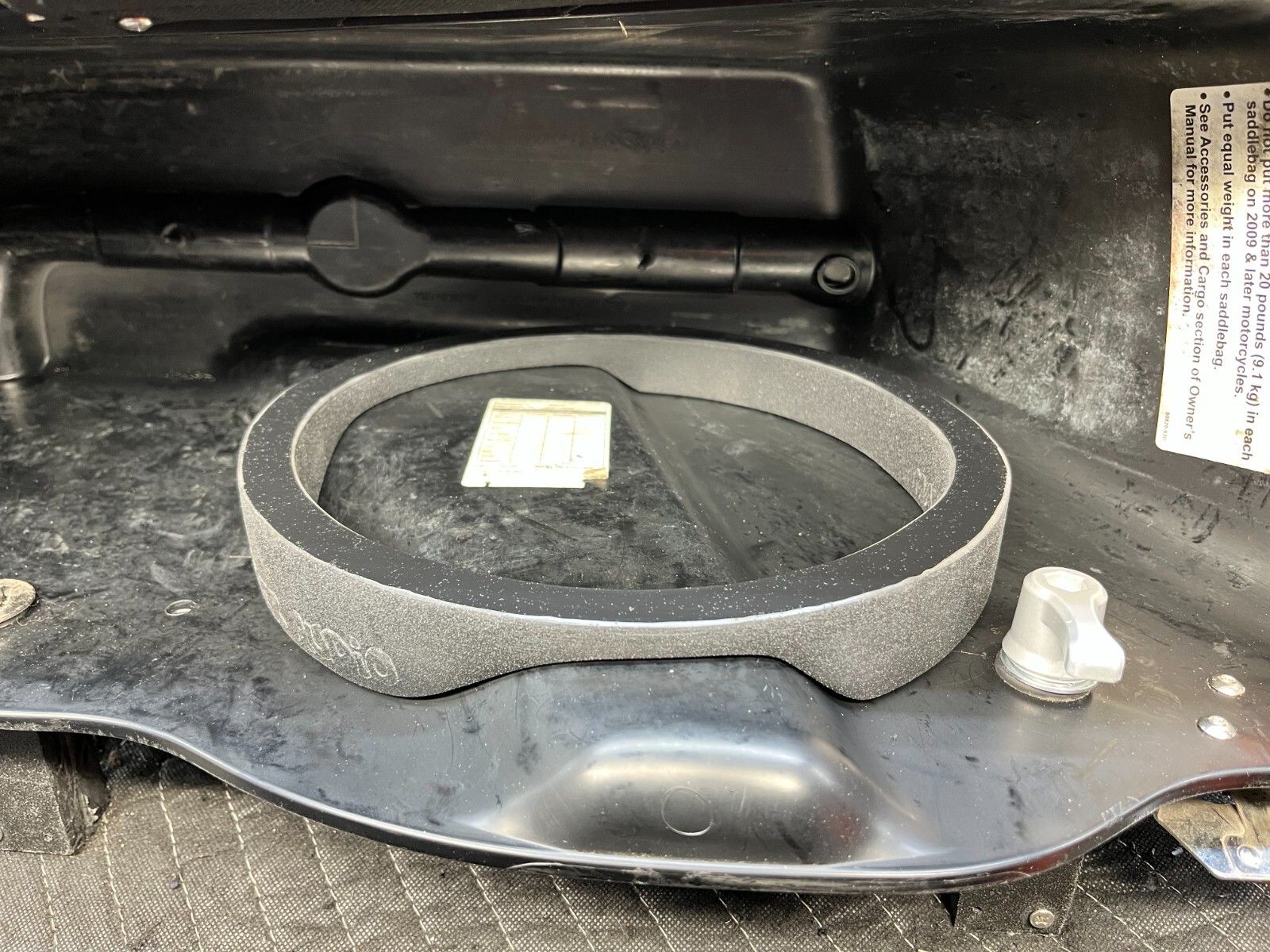 Harley Saddlebag 10″ Speaker Rings (Fits 1998-Present)