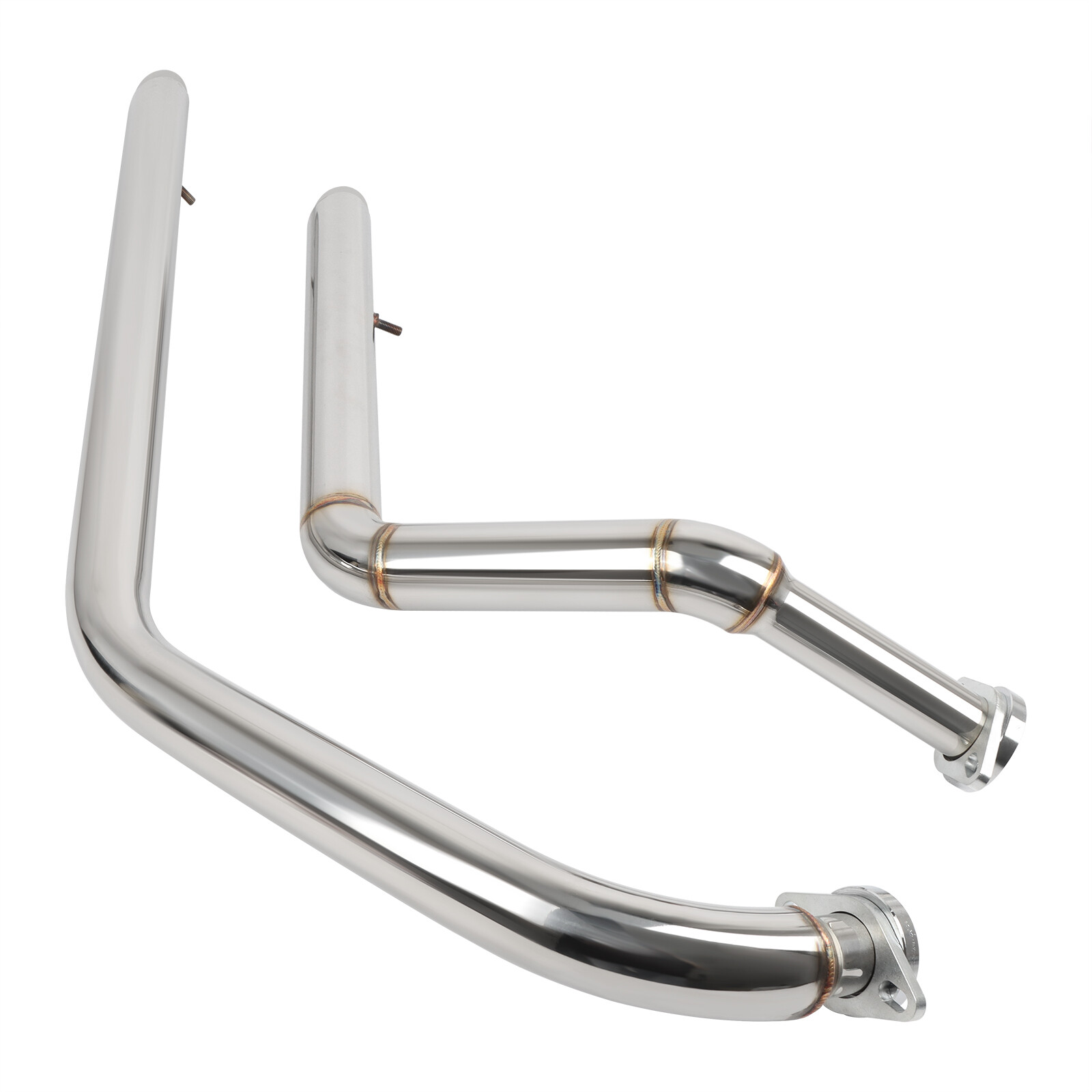 Chrome Exhaust Pipes Slash System For Suzuki Boulevard M50 C50 C/T VL800 Volusia