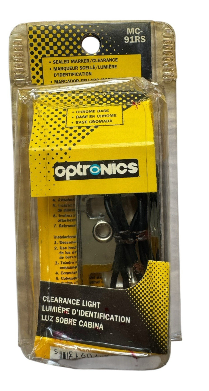 Optronics MC-91RS Sealed Rectangular Marker/Clearance Light
