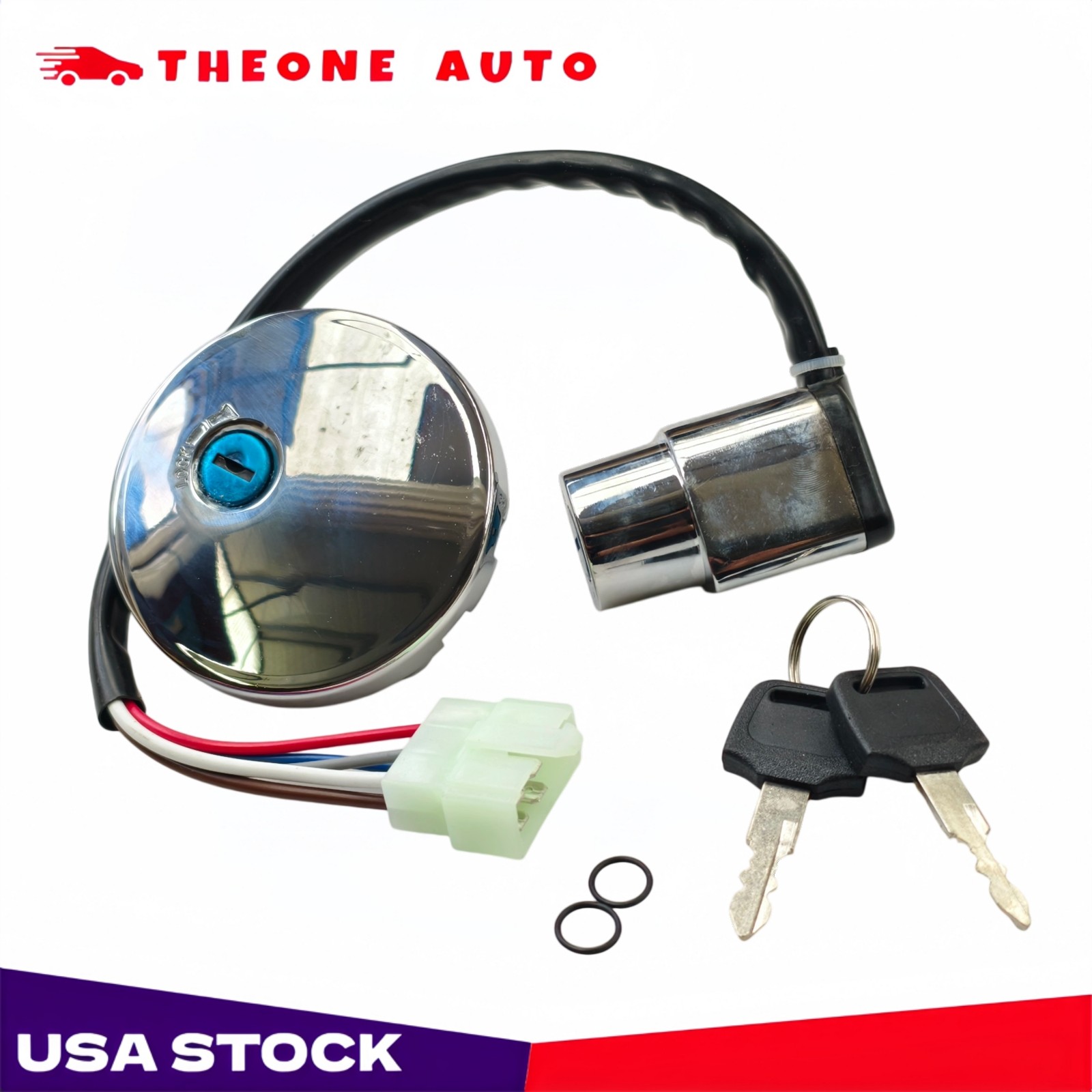 Fit Kawasaki Vulcan VN800 Classic Drifter 500 LTD 01 T1 Ignition Switch Fuel Cap
