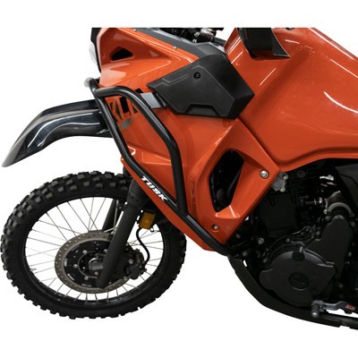 New! Tusk Crash Bars – Engine Guards-Black Fits:2022-2024 KAWASAKI KLR650