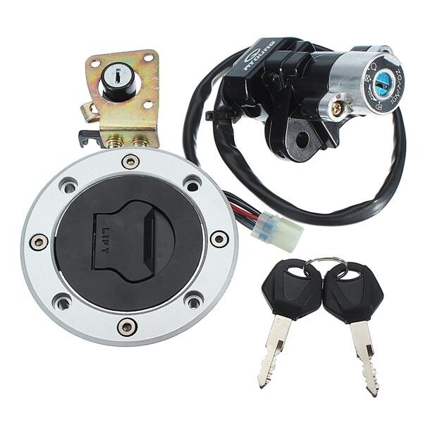 Ignition Switch Seat Gas Cap Lock Key For Suzuki SV650 SV650 1999-2007