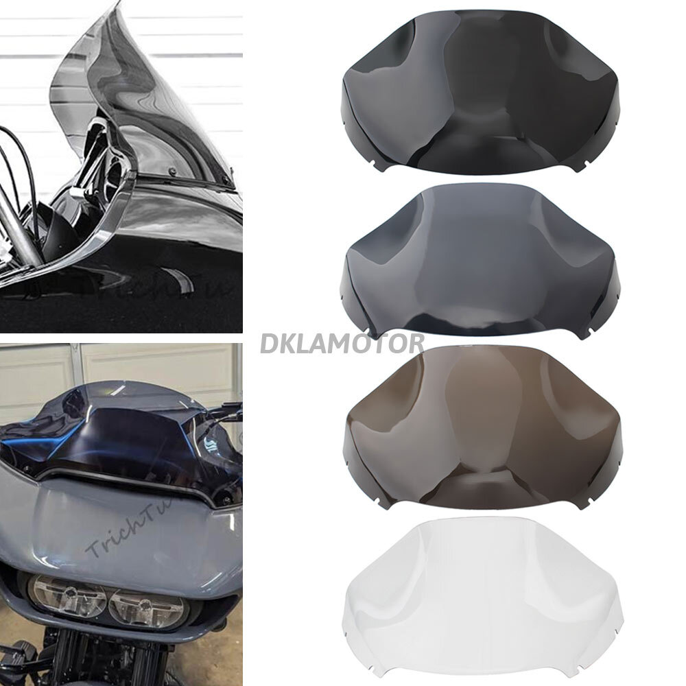 13” Wave Windshield Windscreen For Harley Road Glide FLTR FLTRX 2015 2016-2023