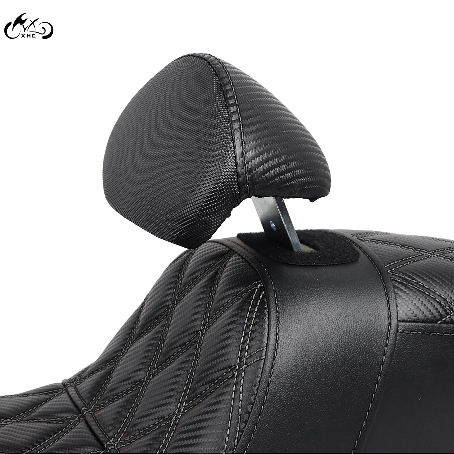 Step Up Passenger Driver Seat w/ Backrest For Harley Electra Street Road Glide