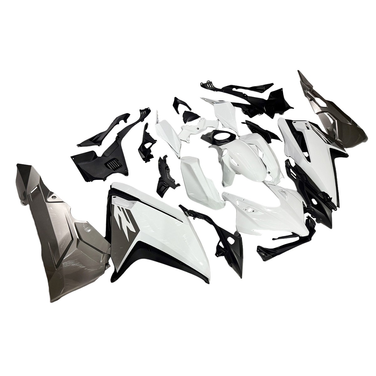 White Iron Gray Fairings for Honda CBR250RR 2023 2024 Plastic Injection Bodywork