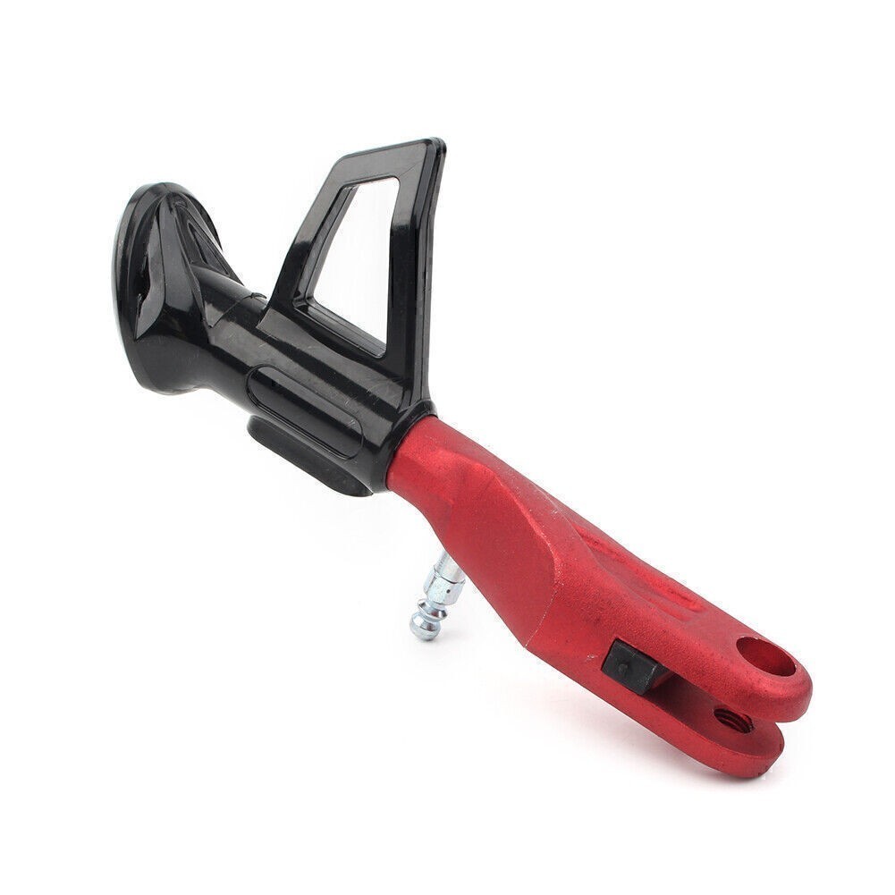 Adjustable 18-21CM Motorcycle Kickstand Foot Stand Support Side Stand Aluminum