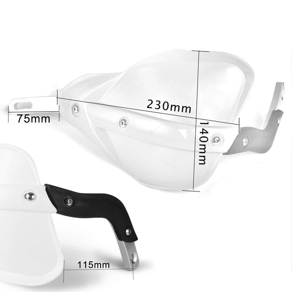 Hand Guards Dirt Bike Handguard 7/8″ 1 1/8″ For CRF CR Dirt Bike ATV Motocross