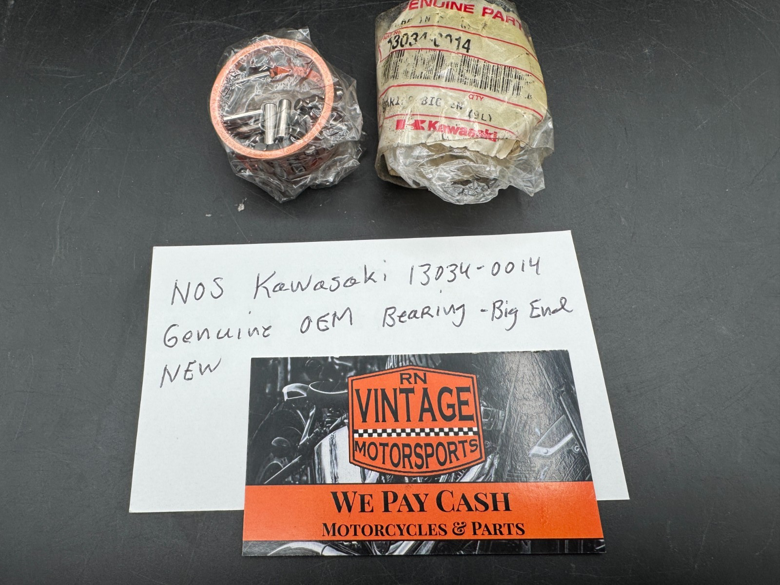 NOS Kawasaki 13034-0014 Genuine OEM Bearing -Big End New