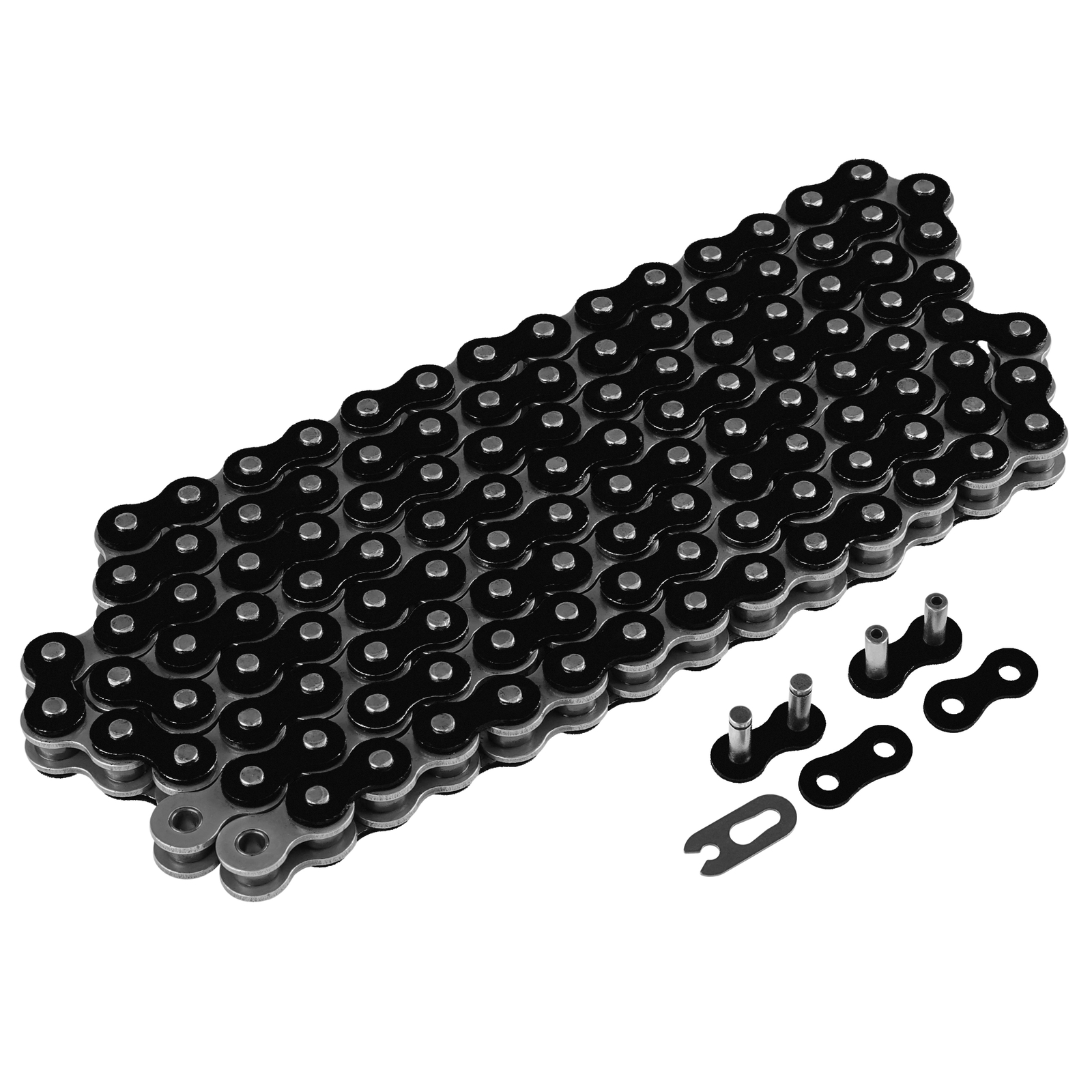 Black Drive Chain Bike | Motorcycle 530 x 120 530-Pitch 120-Links Non O-Ring