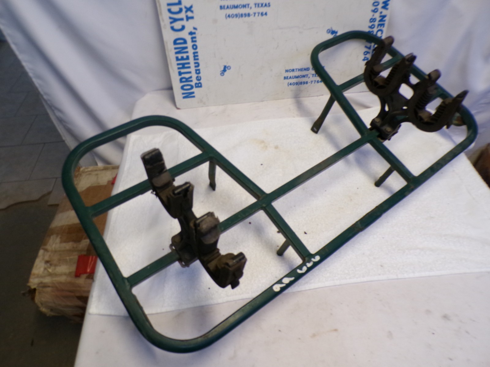 99 Polaris Big Boss 500 6×6 Front Luggage Rifle Rack Storage OEM 2670137
