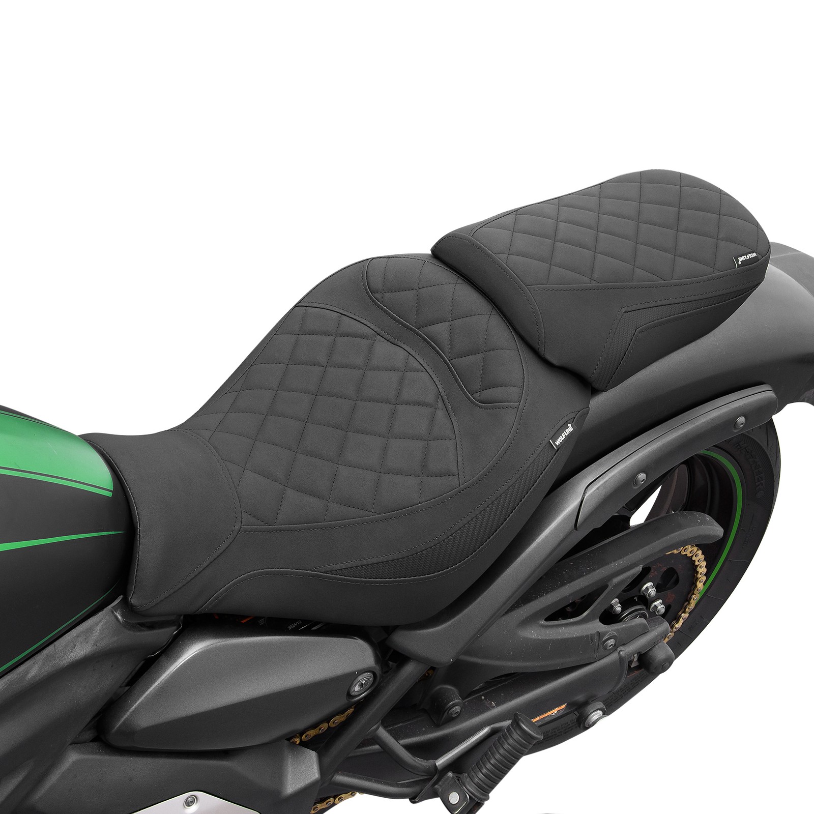 Rider & Passenger Seat for Kawasaki Vulcan S 650 2015-2025 Comfort WOLFLINE