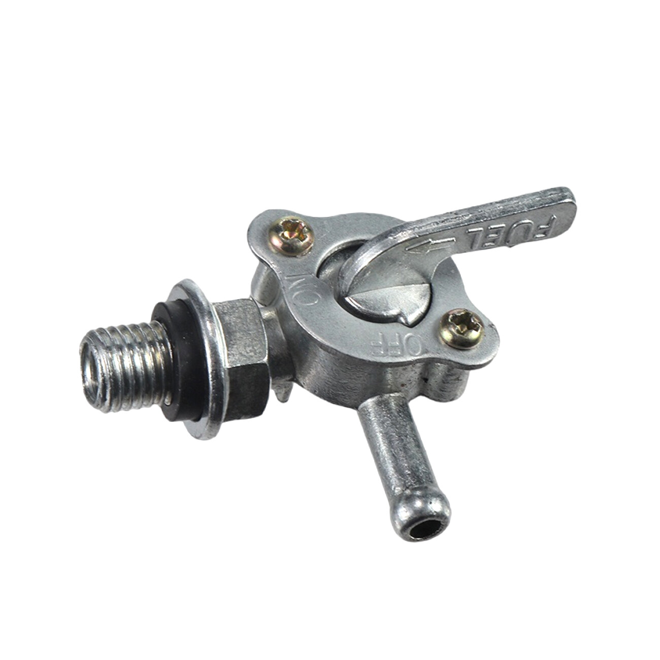 Fuel Gas Petrol 6mm 1/4″ Shutoff Valve Petcock 10mm x 1.25mm Pitch Male Thread
