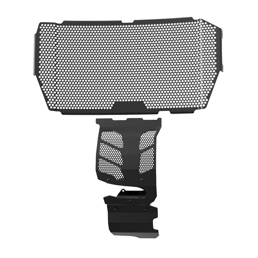 Motorcycle Radiator and Engine Guard set For Ducati 821/Stealth/Dark/ Stripe