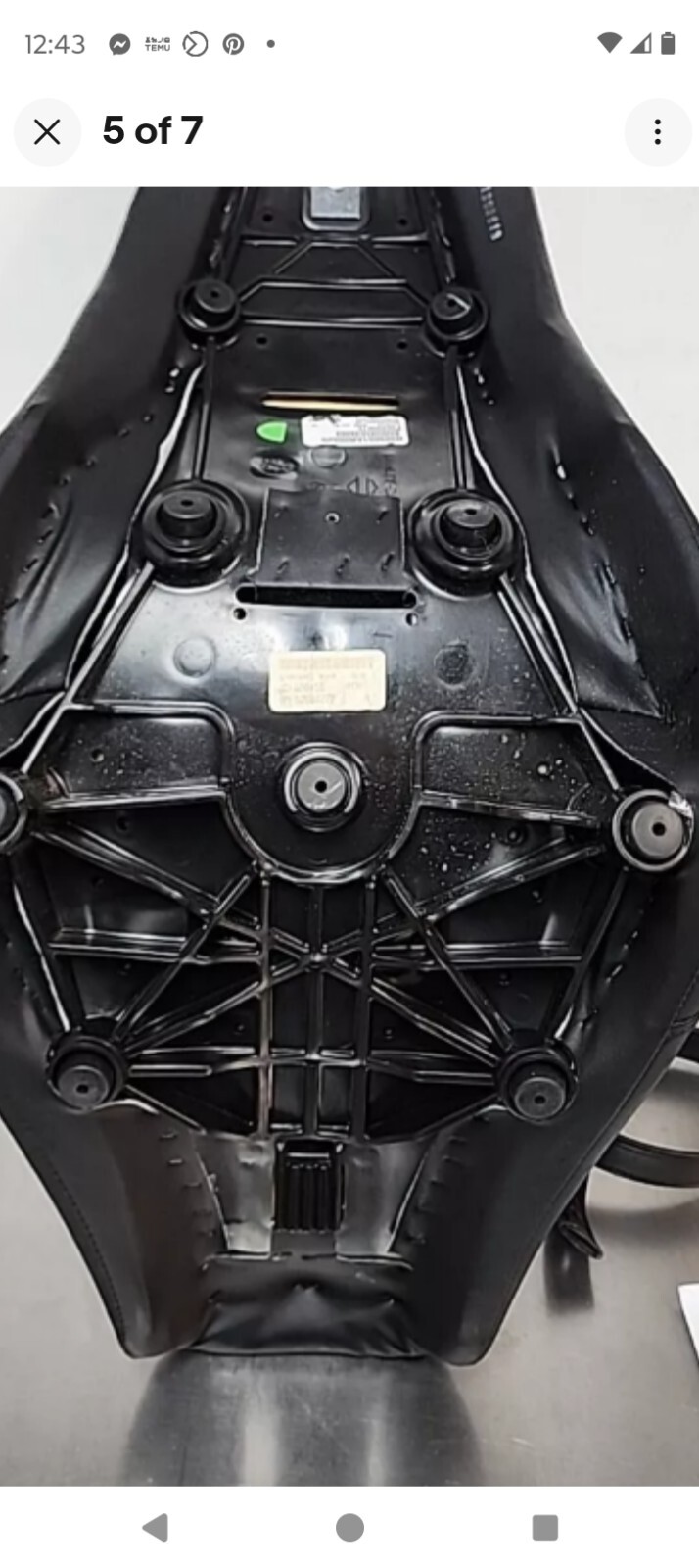 Genuine Harley-Davidson Softail Low Rider SportGlide Two-up Dual Seat New