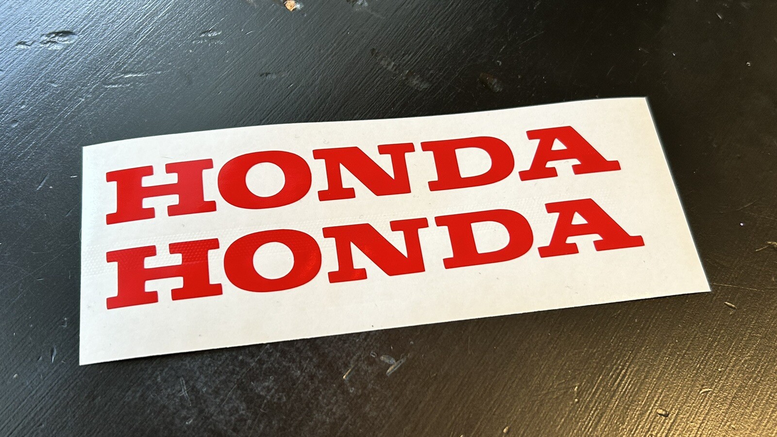 2x HONDA Decals, HONDA Stickers (1 set) Helmet Motorcycle PWC Jetski ATV UTV Car