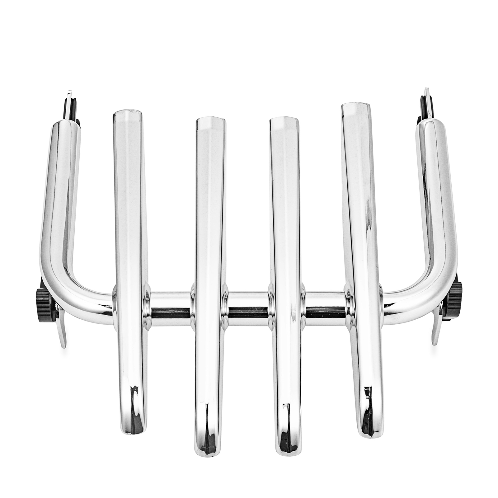 Chrome Finish Stealth Luggage Rack Mount For Harley Street Road Glide 2009-2026