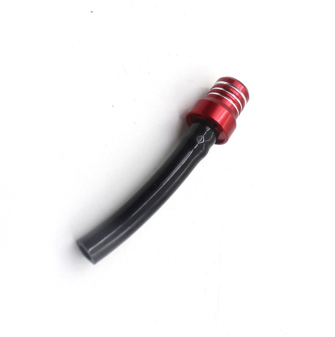 KKE Gas Fuel Tank Cap Valve Vent Breather Hose Black Tube CNC ATV DirtBike Red