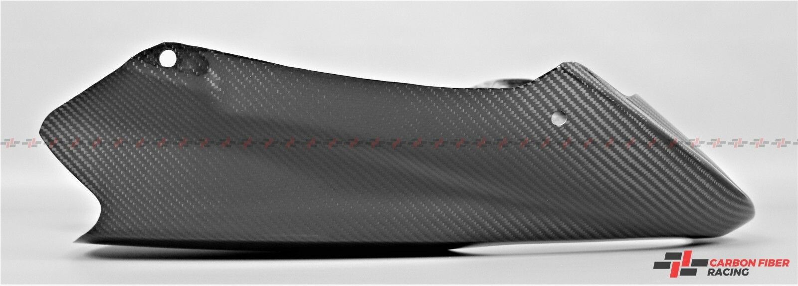 2007-2012 Triumph Street Triple, R Belly Pan – 100% Carbon Fiber
