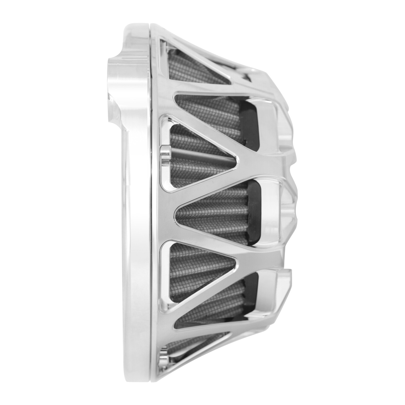Chrome CNC Air Cleaner Intake Filter For Harley Touring Softail Dyna Road King