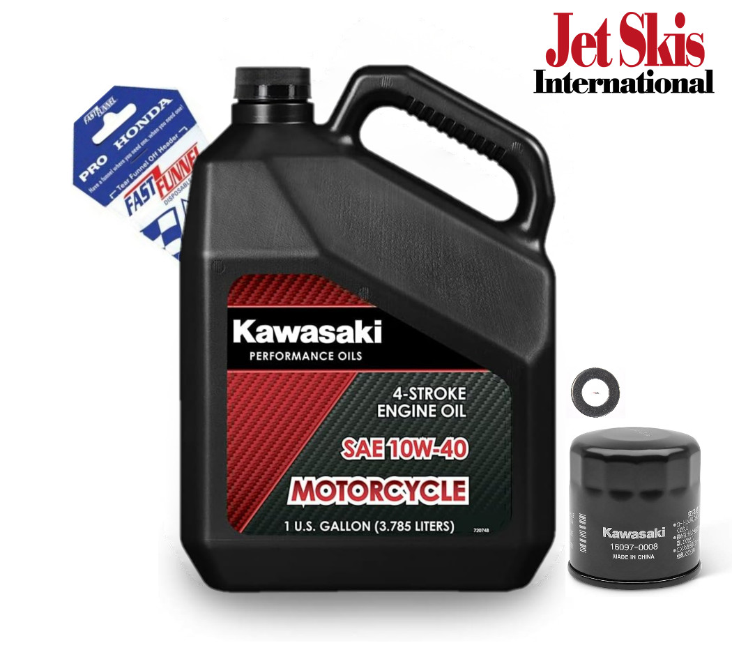OEM Kawasaki Oil Change Kit for Ninja ZX-6R (2000-2022)