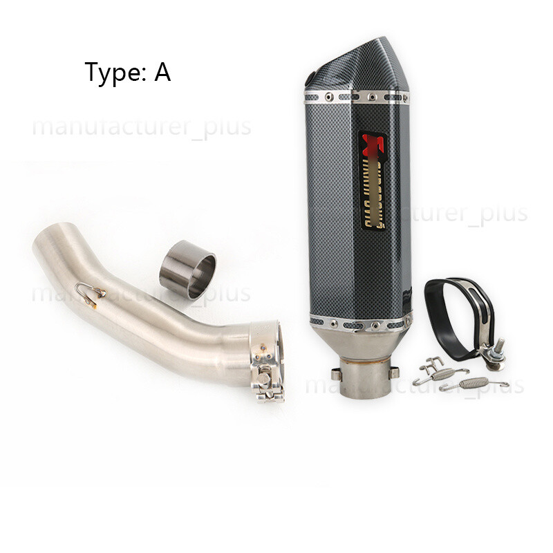 51mm Muffler Exhaust Pipe Modified for Duke Adventure 390 250 RC390 2021-2023