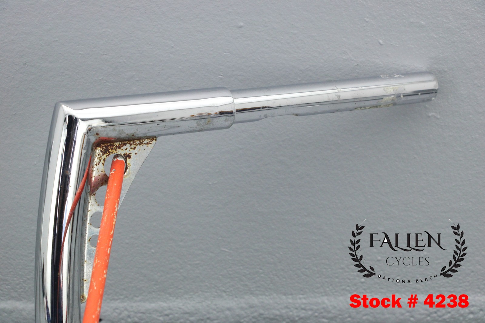 2007 Harley Sportster 1.25″ x 10″ Handlebar Kit CHROME APE HANGER #4238