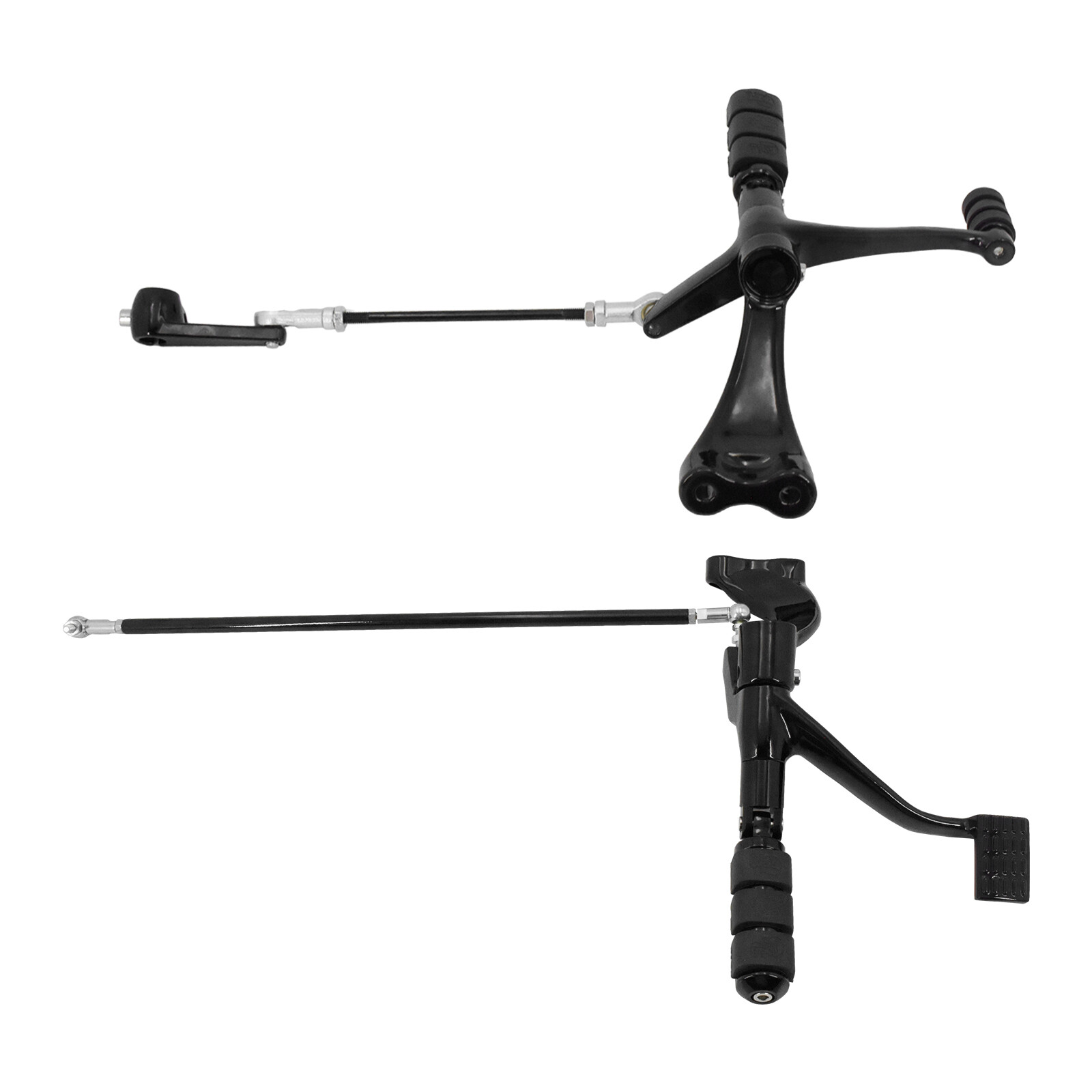 Forward Controls Foot Pegs Levers Linkages For Harley 04-13 Sportster 883 1200