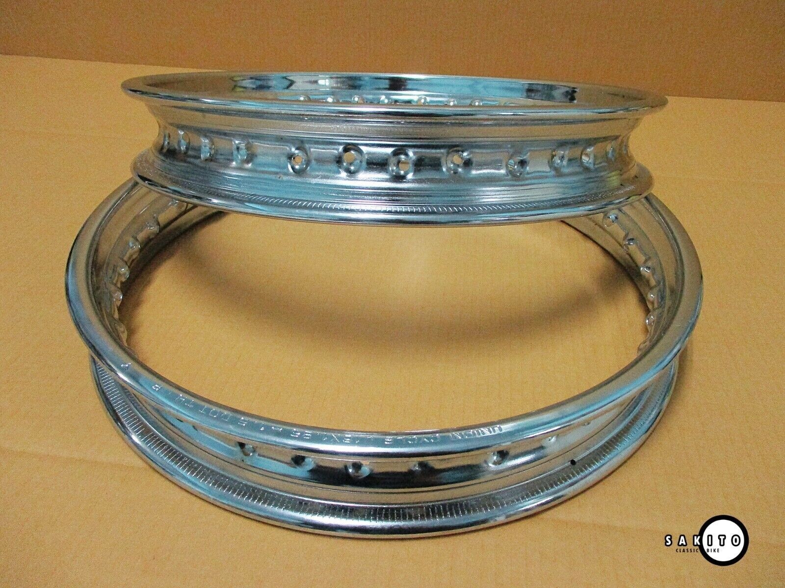 Fit Yamaha TT225 Front & Rear Steel Wheel Rim Set [sa2037]