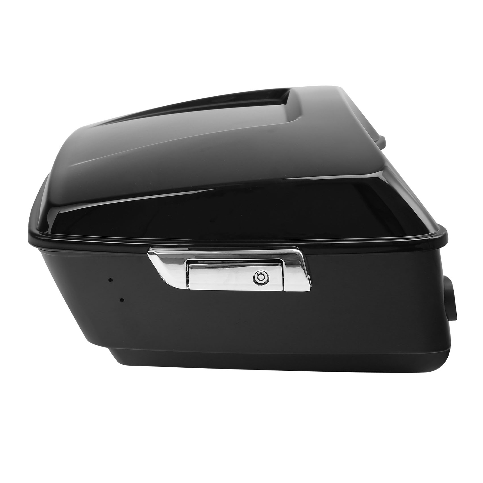 Vivid Black 13.7″ King Pack Trunk Fit For Harley Tour Pak Davidson Touring 14-24
