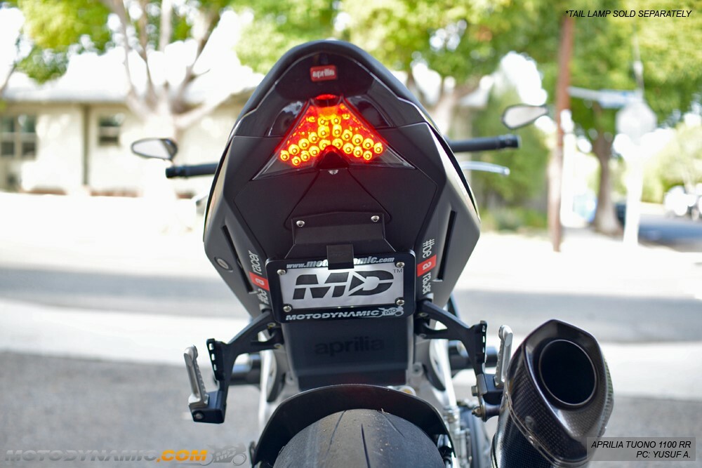 Fender Eliminator Low Profile Tucked Fits 2009-2020 Aprilia RSV4 11-20 Tuono