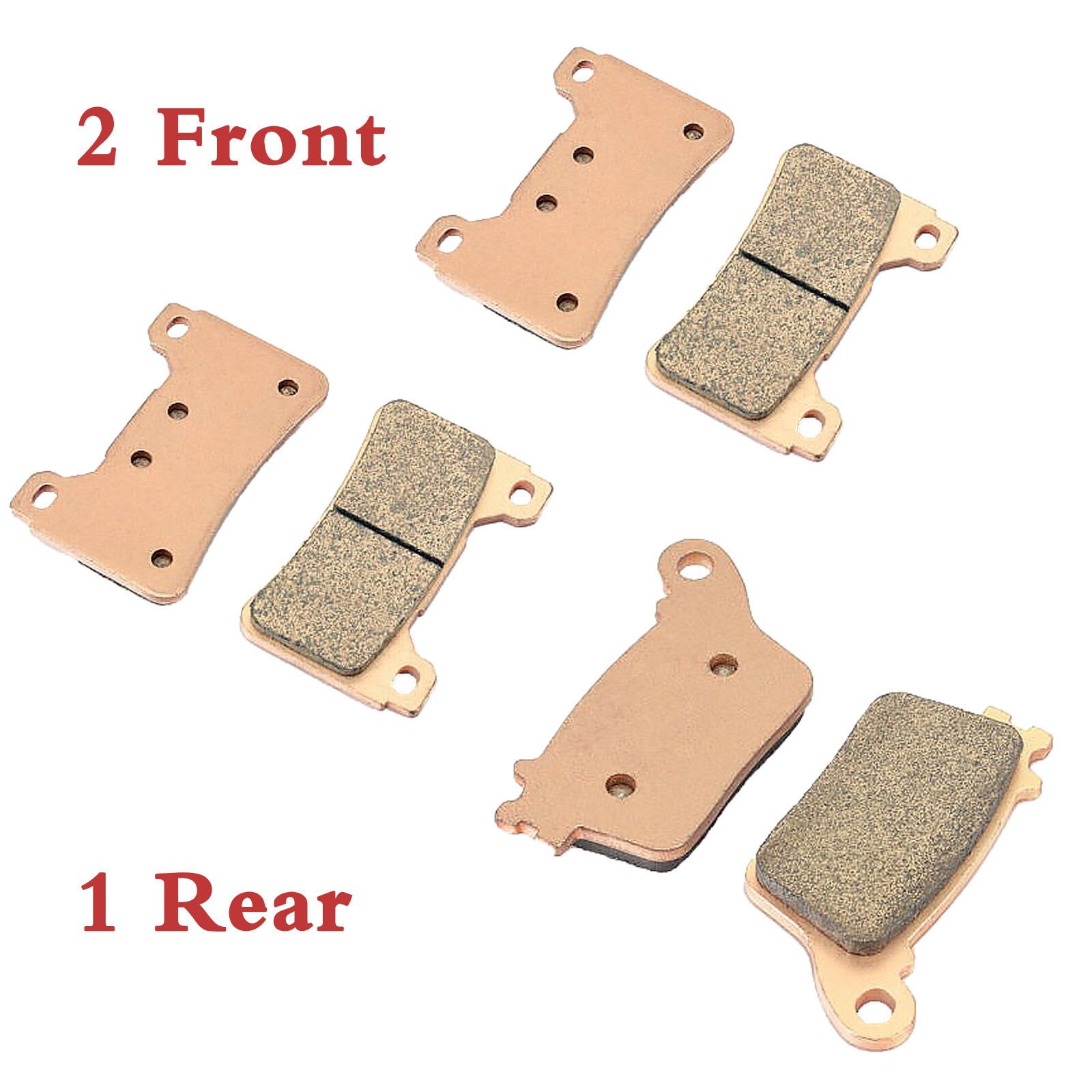 Front Rear Brake Pads for Honda CBR600RR CBR600RA 2007-2017 CBR1000RR 2006-2016
