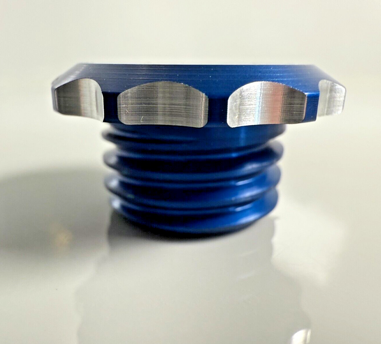 Billet Oil Fill Plug Cap Ride Engineering Blue Yamaha YZ WR 65 85 125 250 450 F