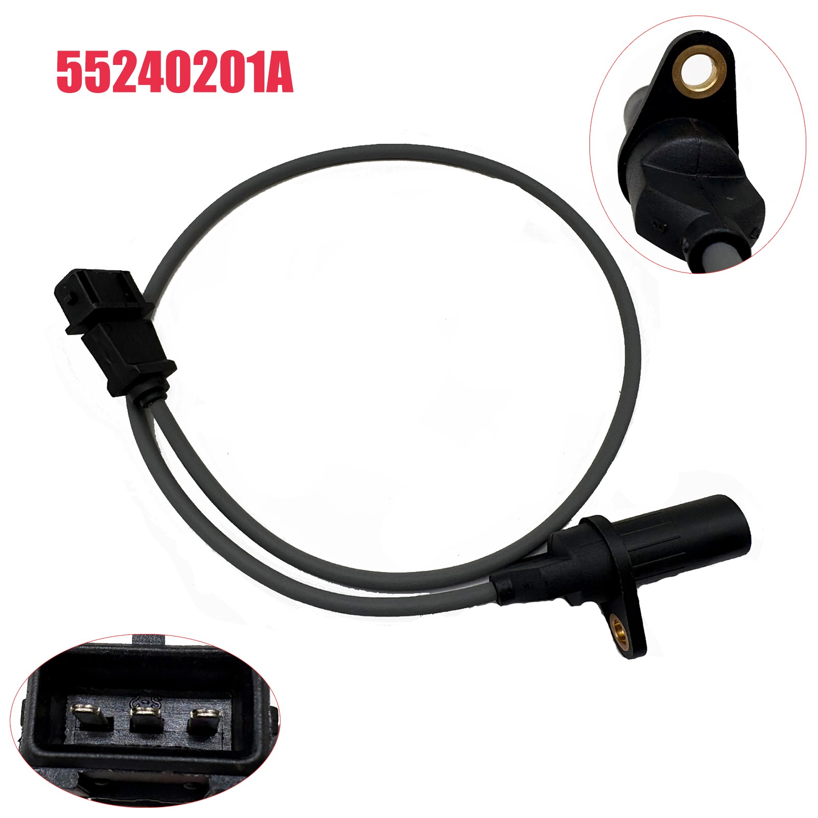 55240201A Crankshaft Position Sensor SINGLE HOLE TYPE for Ducati Hypermotard 796