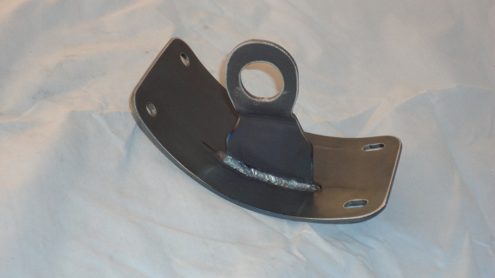 Side Axle Harley Rocker/Breakout Curved Motorcycle License Plate Bracket 01/26