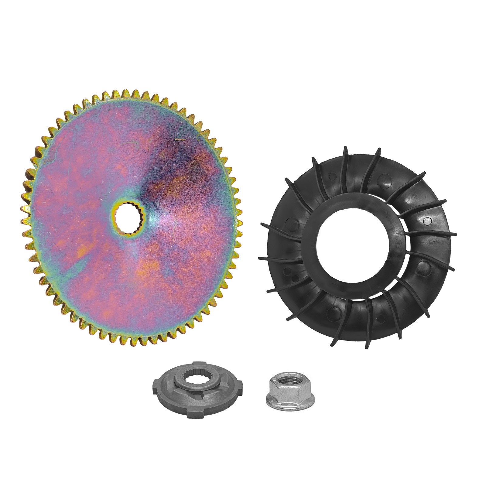 MF BRAND OE MPN 8203-KT Piaggio Vespa Semipulley Gear Driven Grey/Black