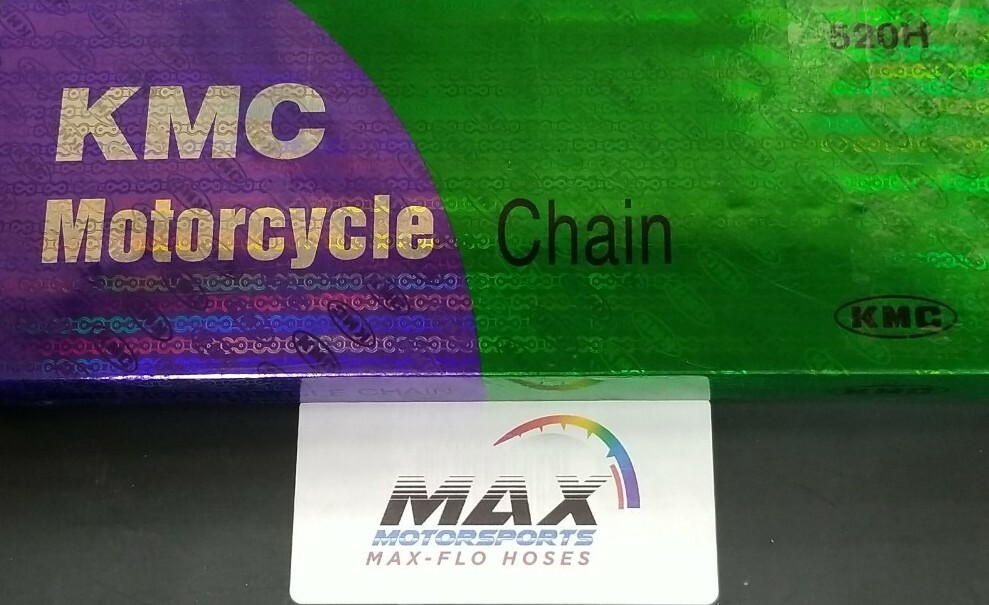 KMC 520 X 48L Heavy Duty Drive Chain 520×48 ATV MX Motorcycle Black Steel