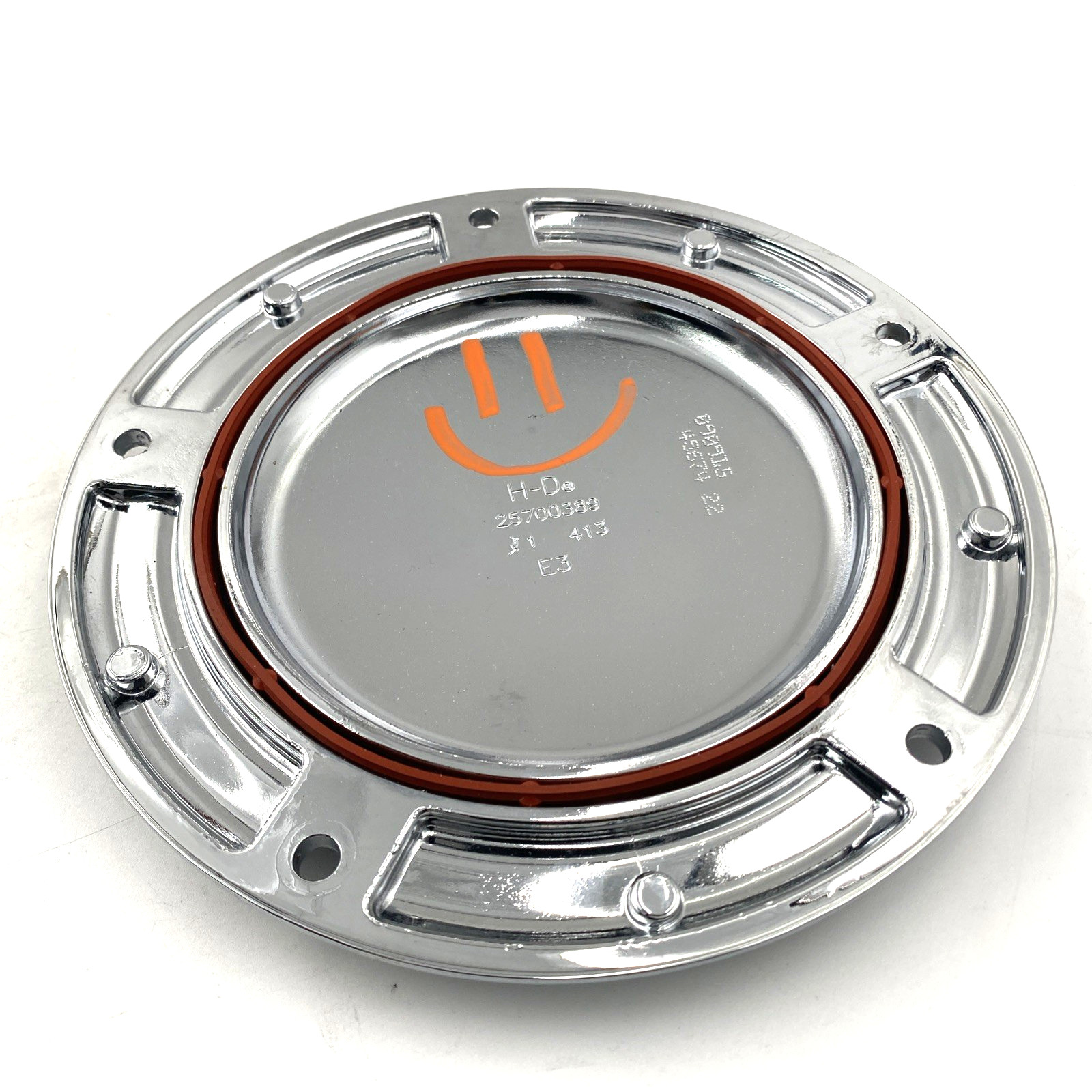 Harley OEM 25700389 Chrome Engine Derby Cover 17-24 Touring M8 Genuine