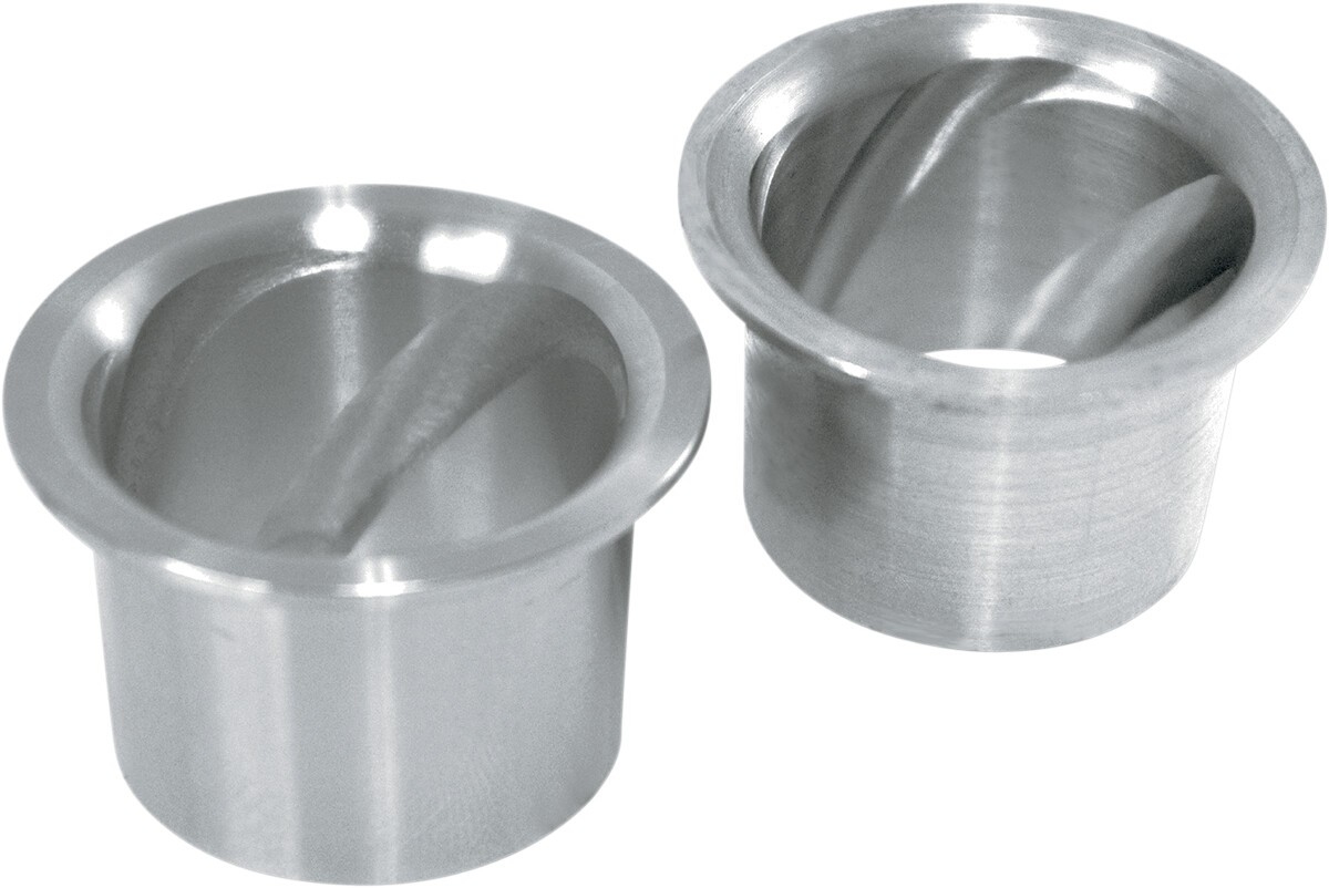 LA Choppers Vortex Torque Cone Baffles Stainless Steel Pair LA-1300-02