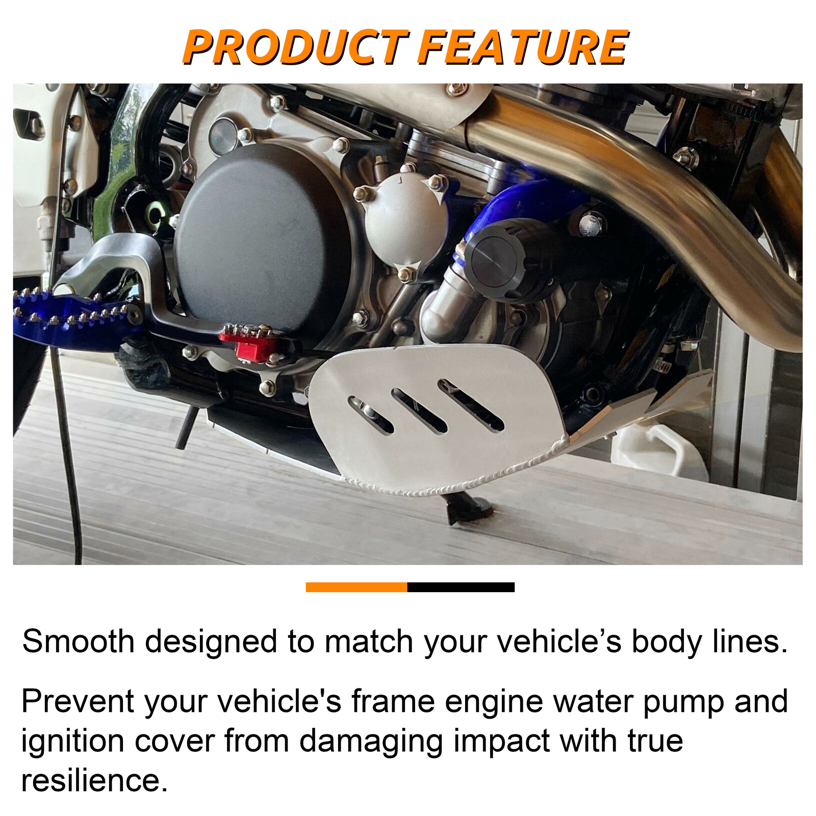 Skid Plate Engine Guard Protector For SUZUKI DRZ 400SM DR-Z 400 E / S 00-20 03