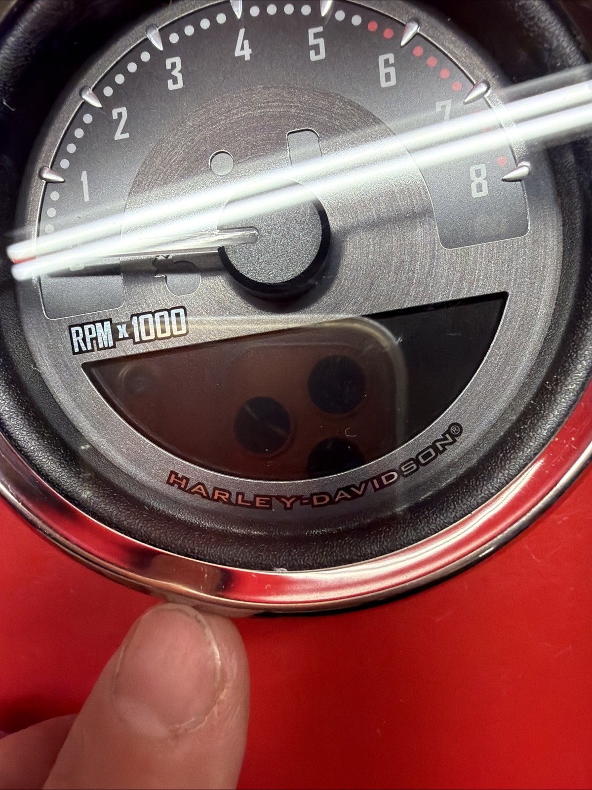 2009 OEM Harley Sportster XL Dyna FXD Digital Speedo Analog Tach 70900273 Gauge