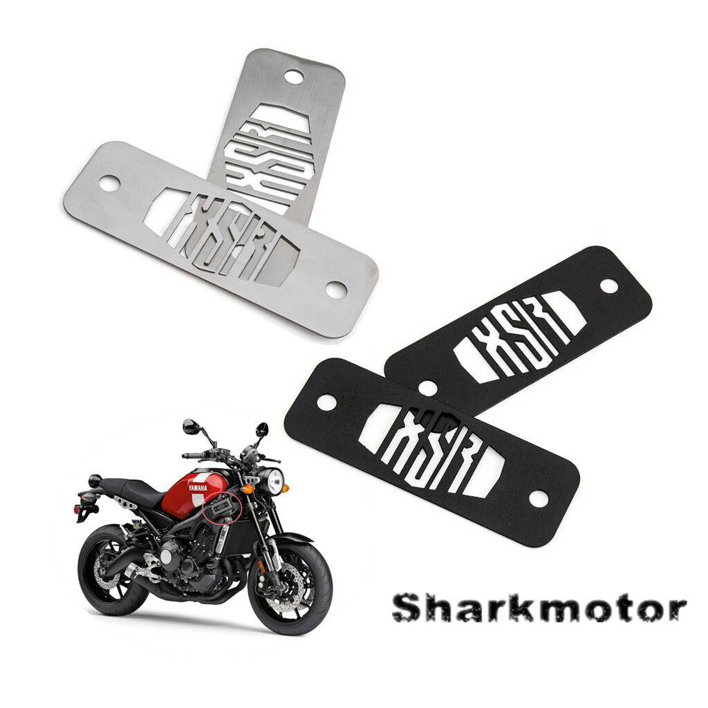 1Pair Powder Coated Stainless Fuse Box Top Plates For Yamaha XSR 900 XSR900