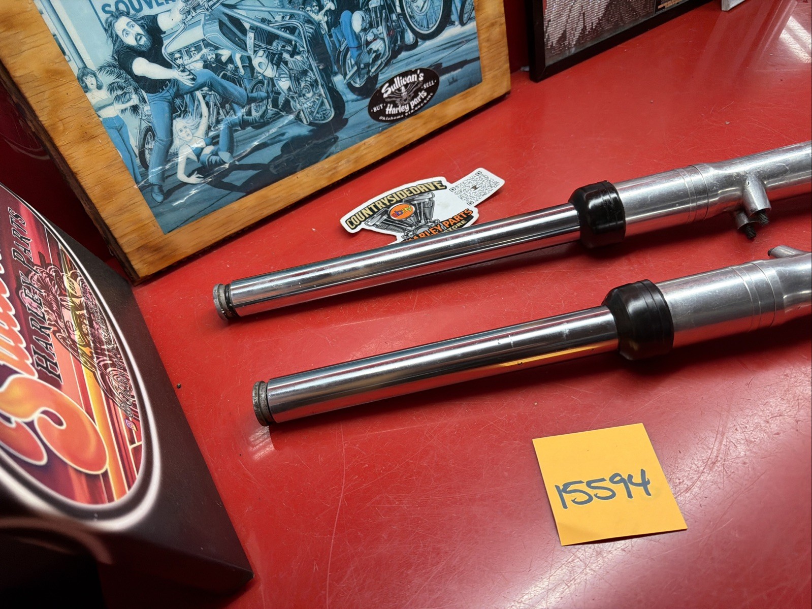 Ducati Front Mazzorachi Ceriani OEM Scrambler Forks Front End Desmo Polished