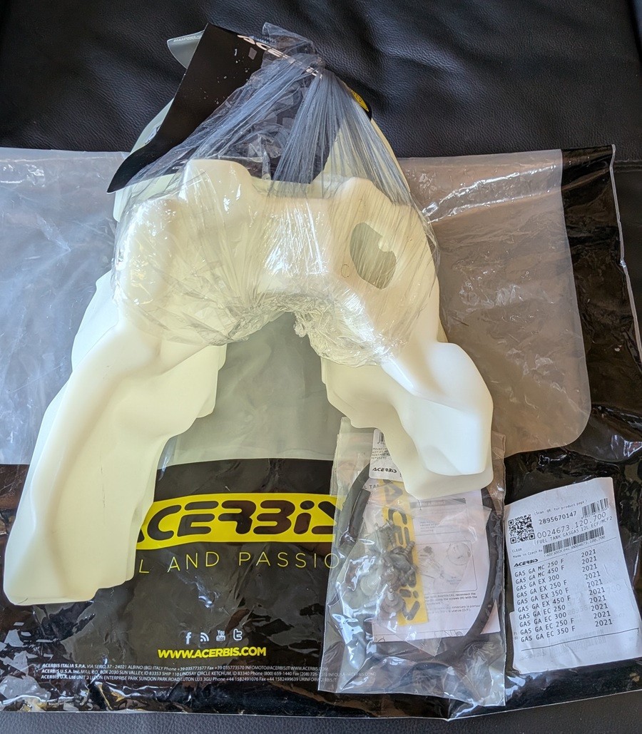 Acerbis 3.1 Gal Tank Gas-Gas EC/EX/MC 250/300/350/450 2021-23 2895670147