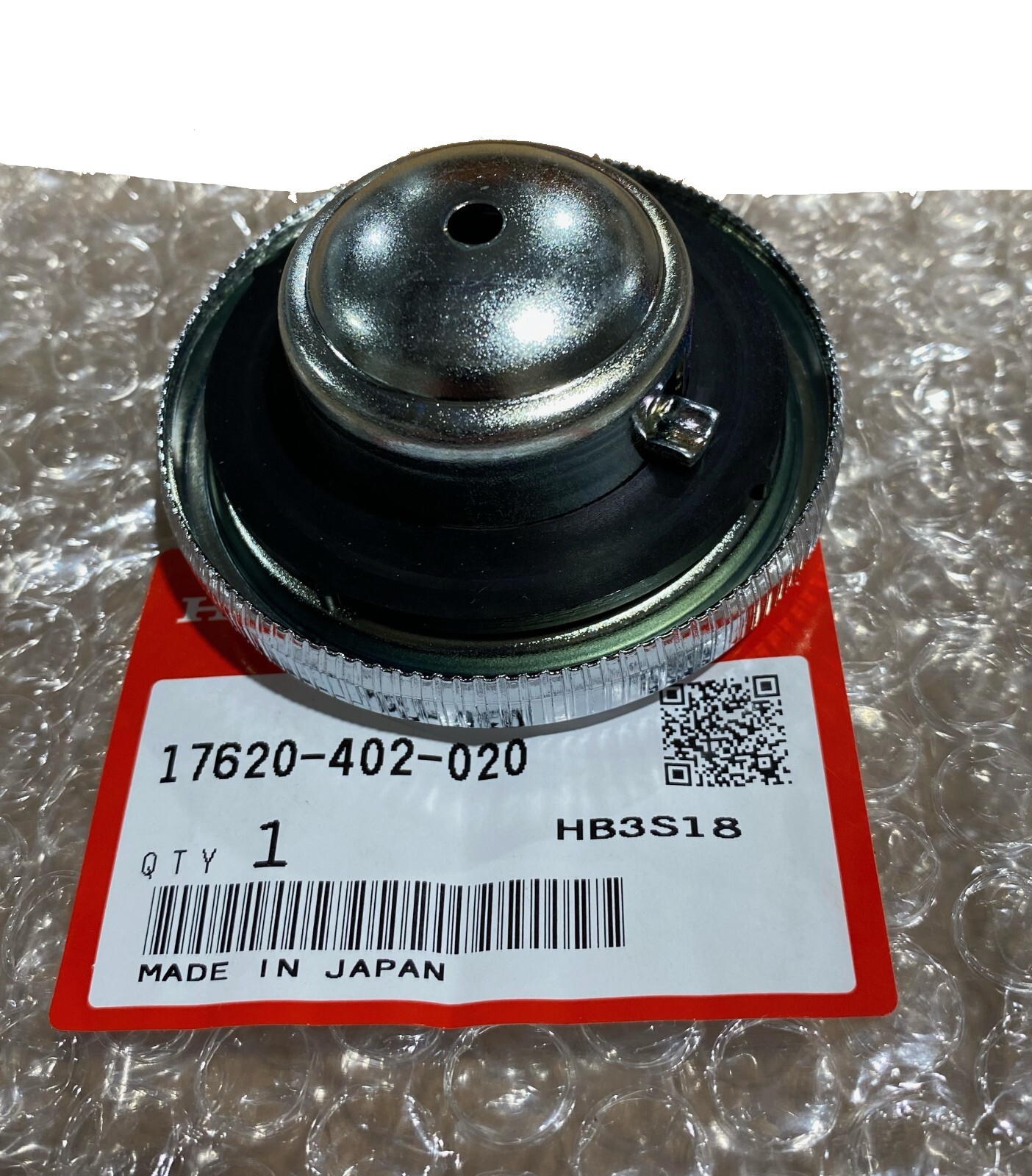 1974-1990 Honda CB125S XL250 XR75 OEM Chrome Vintage Gas Tank Cap 17620-402-020