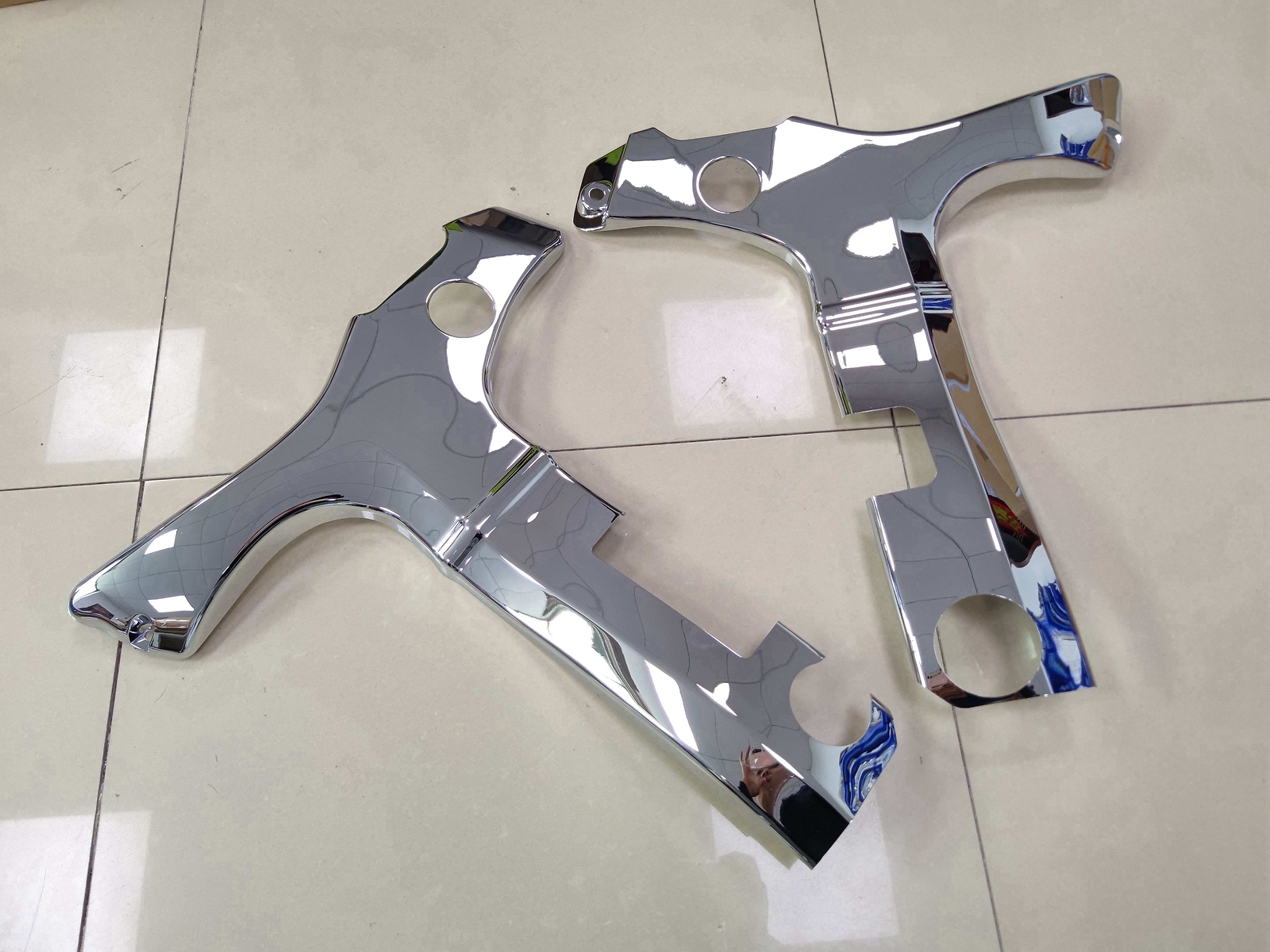 Chrome Frame Covers For Suzuki Hayabusa GSX1300R GSX1300RA ABS Limited Edition