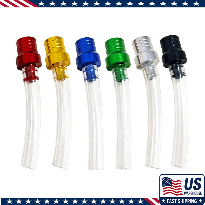 6 Pcs Gas Cap Vent Tube, Fuel Tank Breather Hose, Two-way Vent Motorcycle 50cc 1