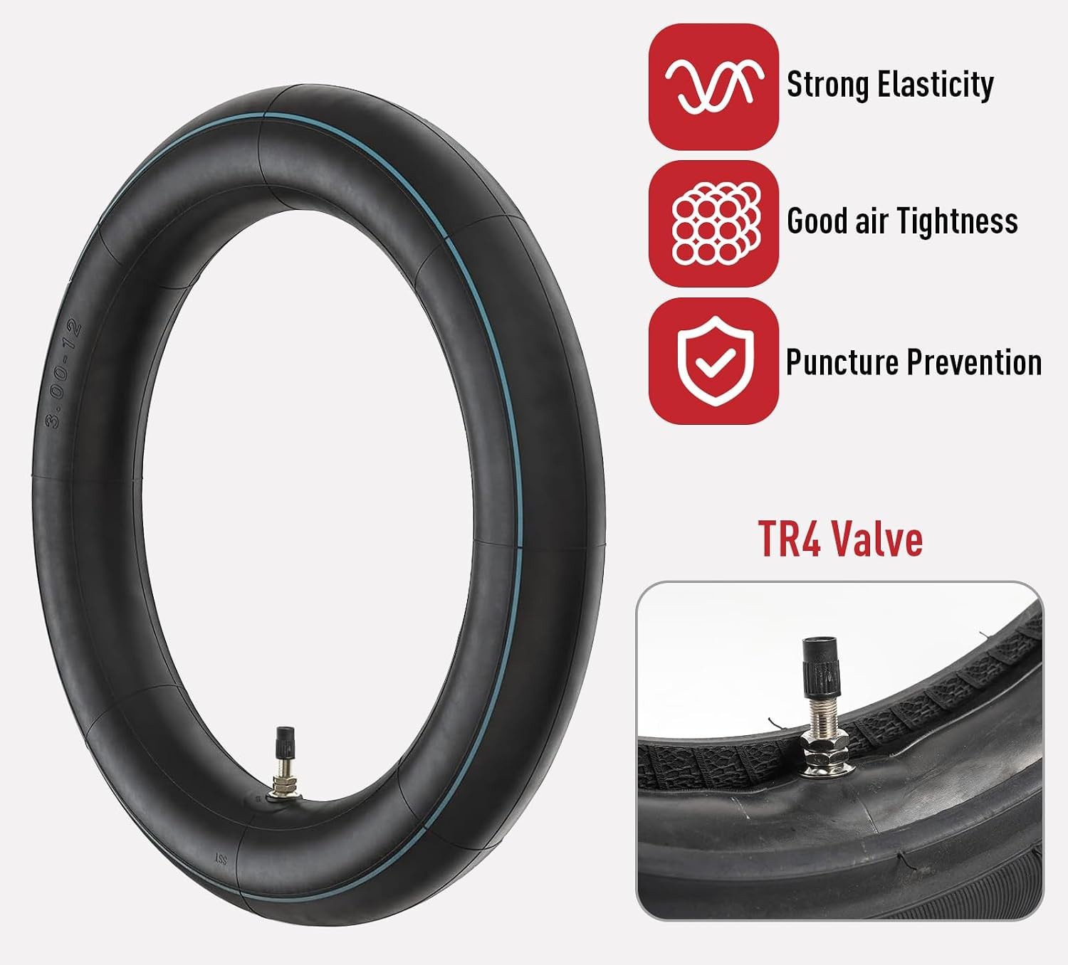 Rear Tire 3.00-12 TIRE & TUBE Pit Bike SSR YZ50 YZ60 PW80 TTR90 TTR110 80/100-12