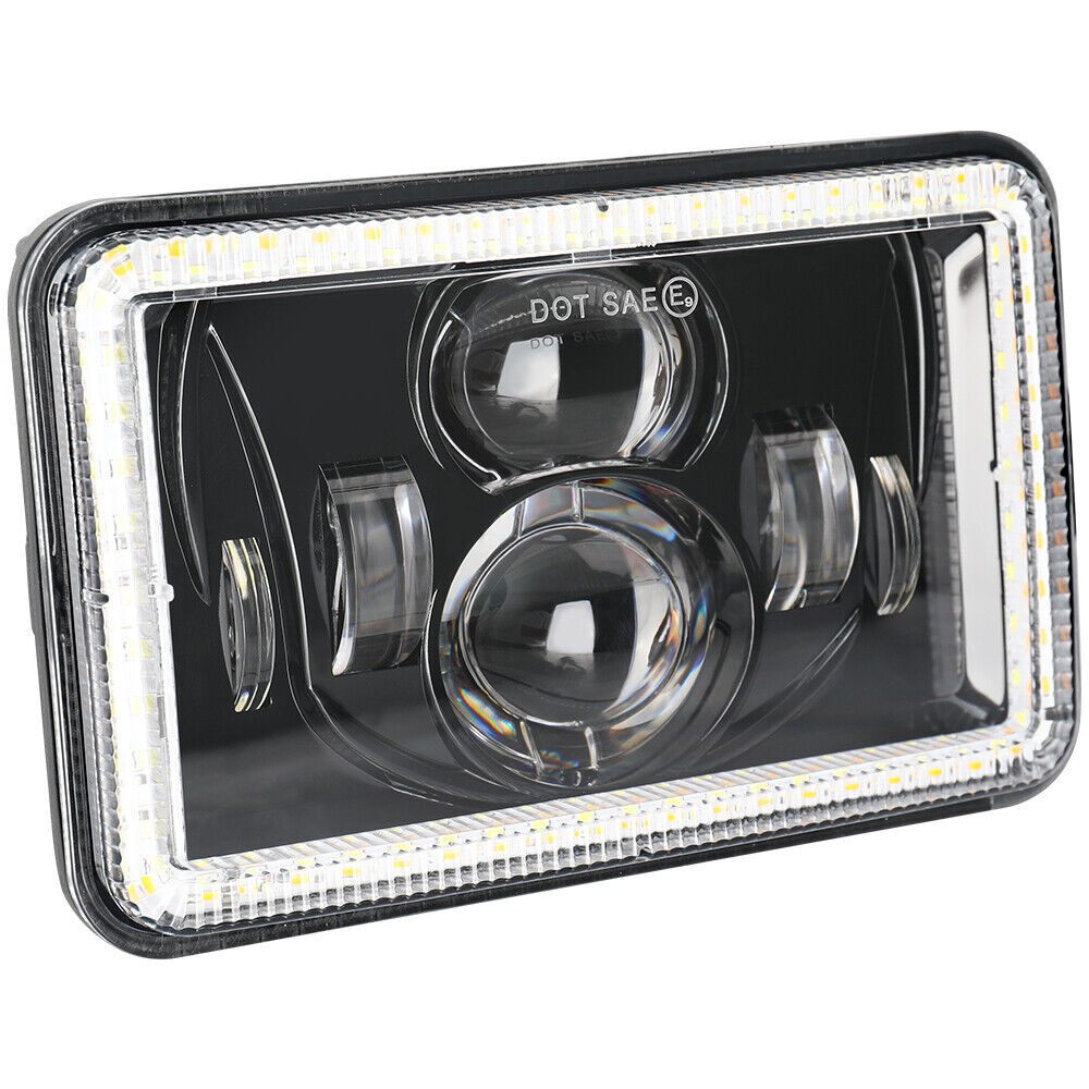 4×6″inch Square Motorcycle LED Headlight For Yamaha BW200 350 50 XT225 350 WR250