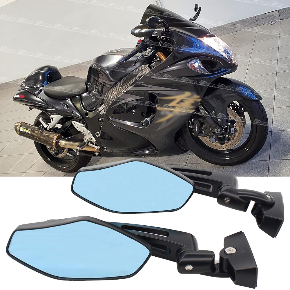 Motorcycle Rearview Side Racing Mirrors For Suzuki GSX1300R Hayabusa 1999-2023